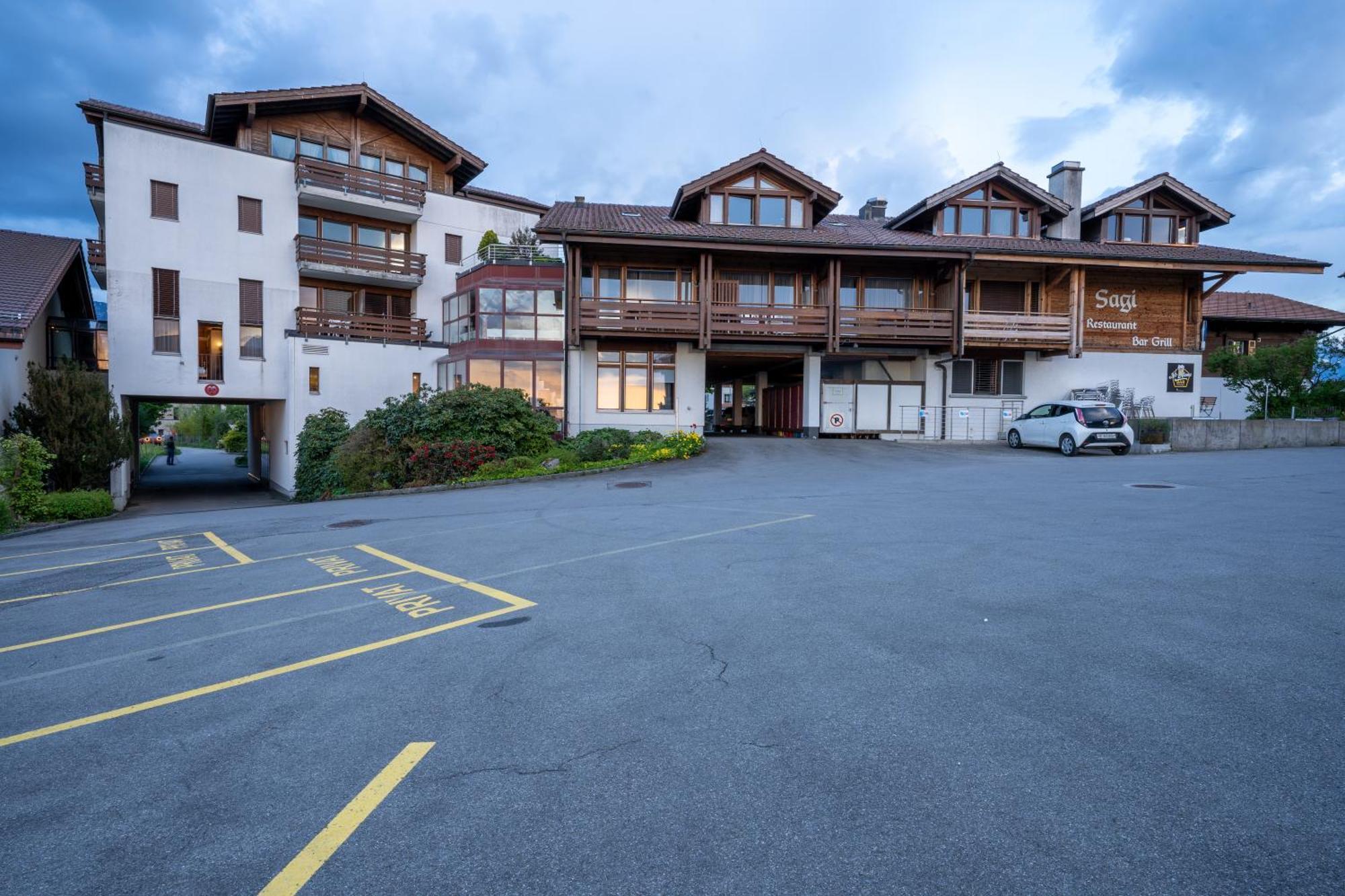 Hotel Aeschipark Aeschi Bei Spiez Экстерьер фото