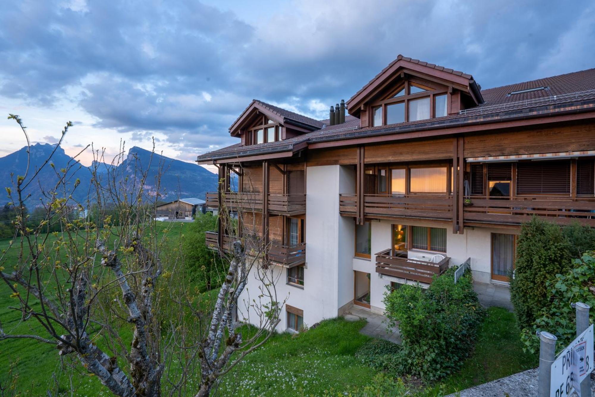 Hotel Aeschipark Aeschi Bei Spiez Экстерьер фото