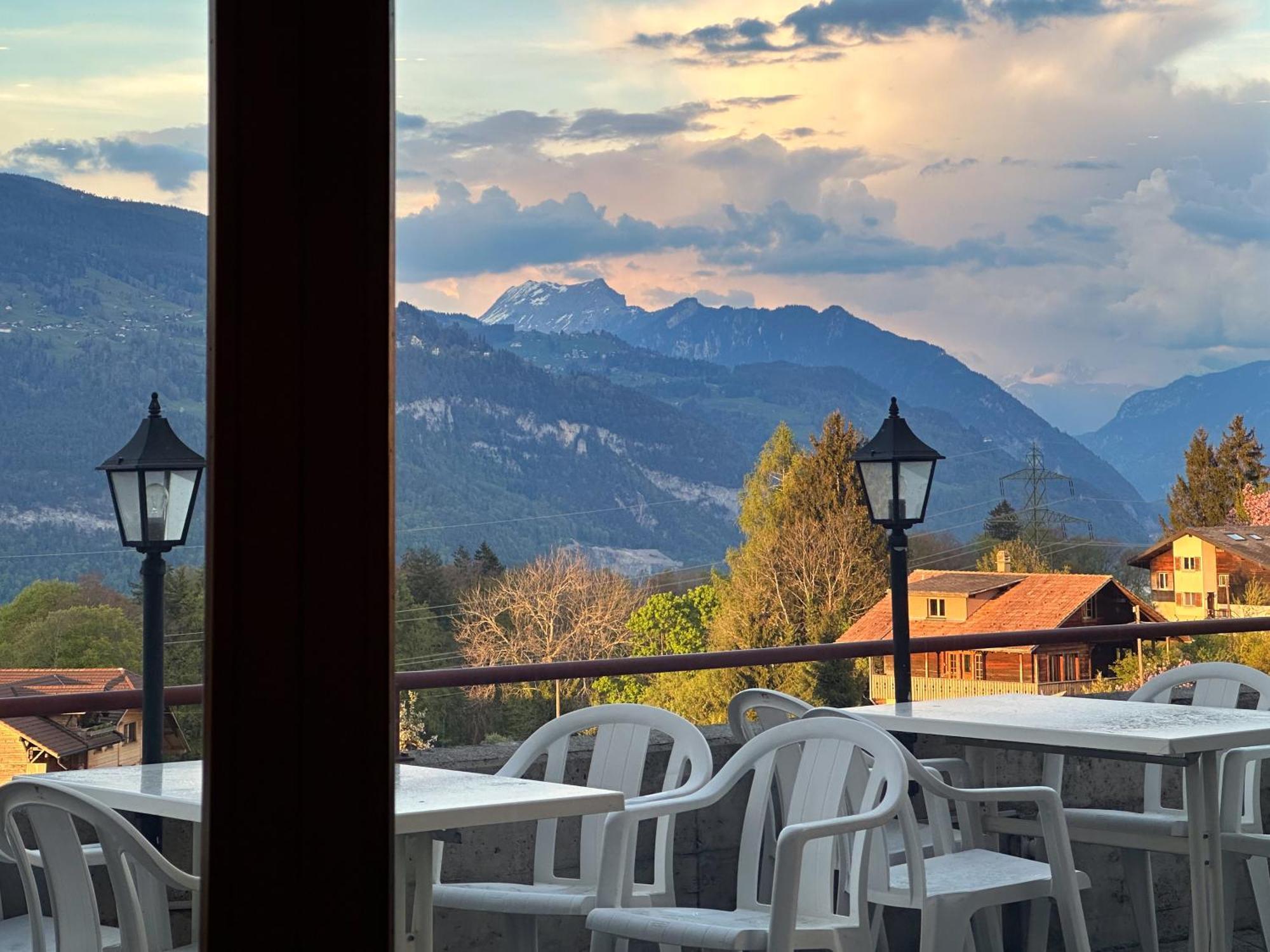 Hotel Aeschipark Aeschi Bei Spiez Экстерьер фото